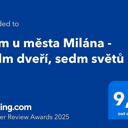 Dum U Mesta Milana - Sedm Dveri, Sedm Svetu ゲストハウス 4*